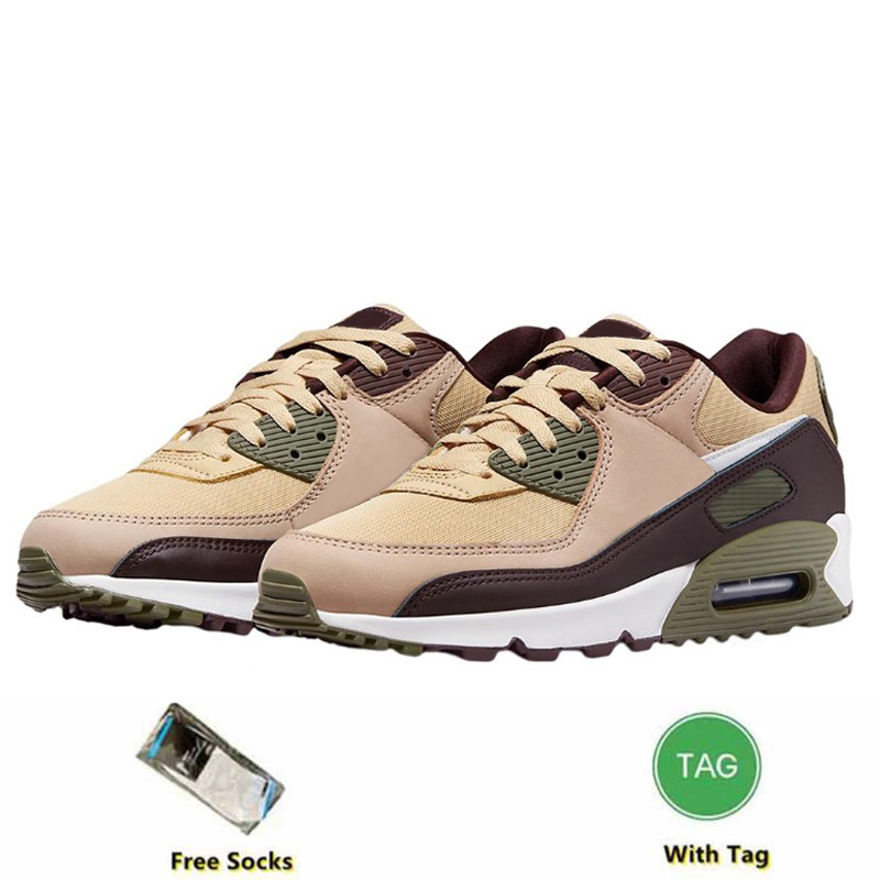 Designer 90 Men Running Shoes 90s Trainers UNC Triple Black White Leather Red Wolf Grey Caramel Platform Loafers Outdoor Sports Sneakers Jogging Chaus