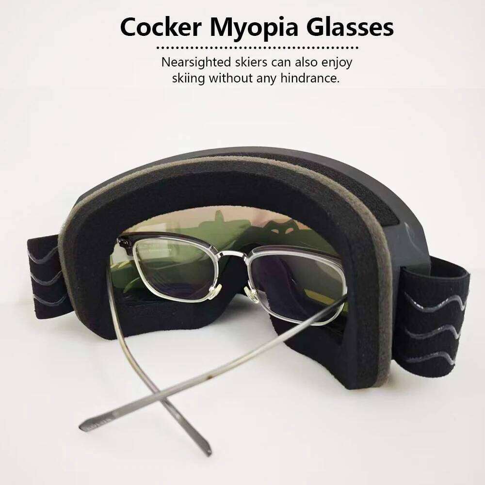 Breathable Windproof Snowboard Goggles HD Lenses Dustproof Sandproof Protective Fashion Man Woman Gear Winter Skiing Snowmobile Z260225