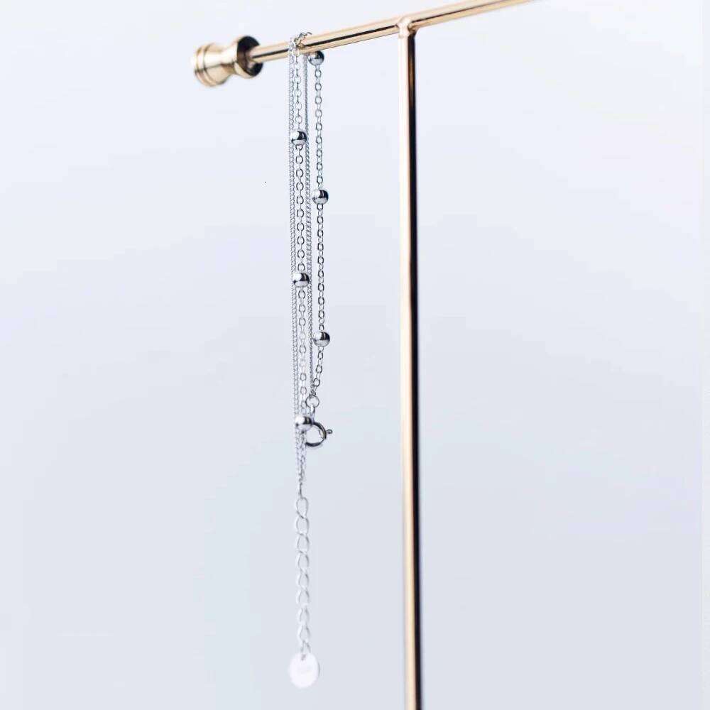 Modian Fashion Simple Beads Line Chain Bracelets For Women 100% 925 Sterling Classic Charm Bracelet S925 Silver Jewelry Z260225