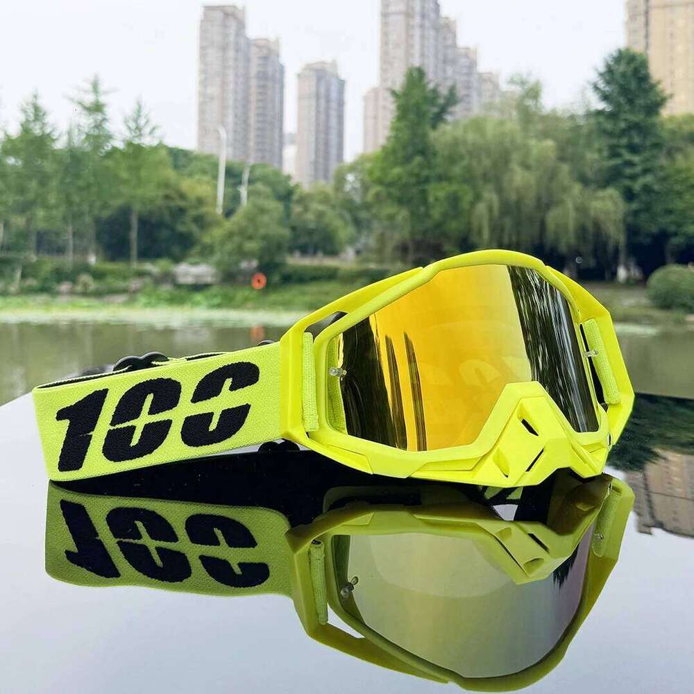 100 Motocross Motorcycle Cycling MTB Rider Bike Goggles Camping Hiking Riding Outdoor Sport Protective Glasses Z260225