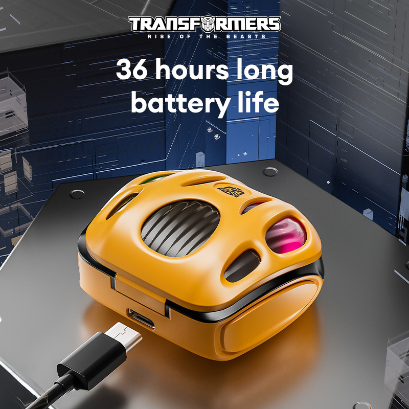 TRANSFORMERS TF-T35 In Ear Earphone Wireless Bluetooth 5.4 Headphones HiFi Stereo Outdoor Sport Music Headset Long Standby Low Latency Gaming Earbuds