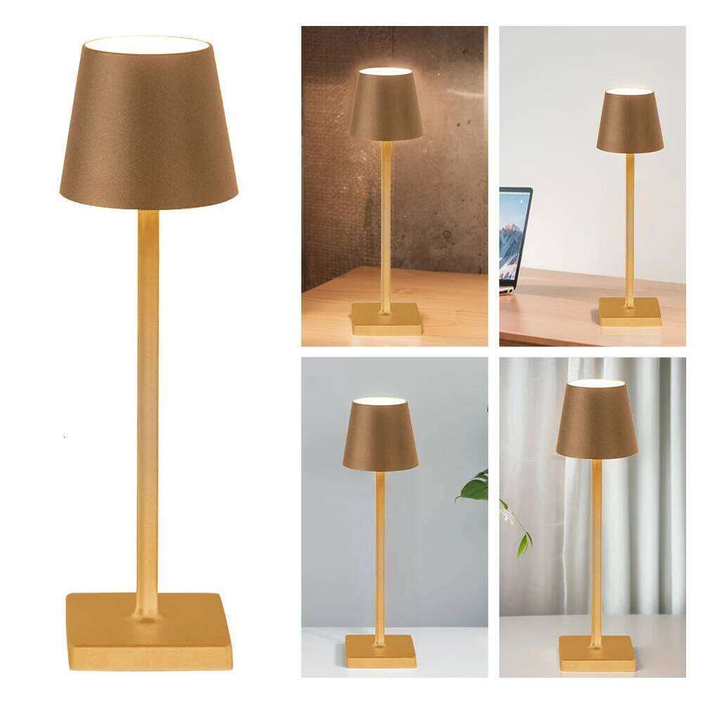 Bar Restaurant Ambiance USB Rechargeable Touch Switch Wireless Reading Lamp 2000mAh for Restaurant/Bedroom/Outdoor H260225