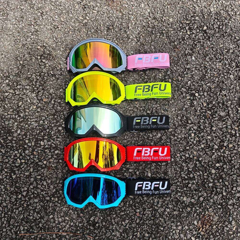 2025 Trendy FBFU Goggles High-Definition, Windproof Dustproof For Skiing, Road Bikes, ATV BMX Men Women for Outdoor Sports Z260225