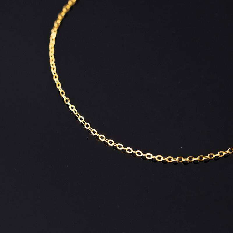 Modian Minimalism Classic Gold Color Bracelet 100% 925 Sterling Silver Link Chain Cute Bracelets For Women Fine Jewelry Gifts Z260225
