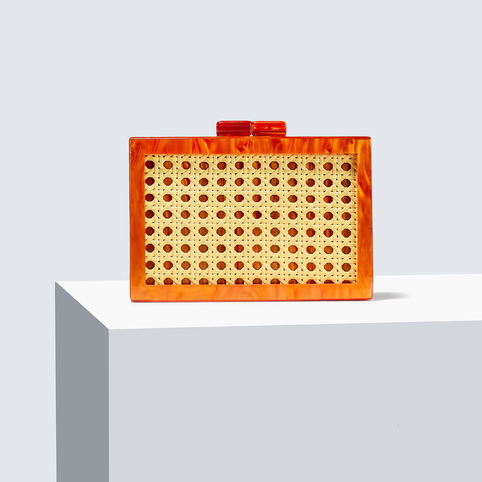 Woven Handbags for Women Shoulder Bag Wallets Trend Wedding Party Makeup Evening Clutch Fancy Bags Original Bags 240905