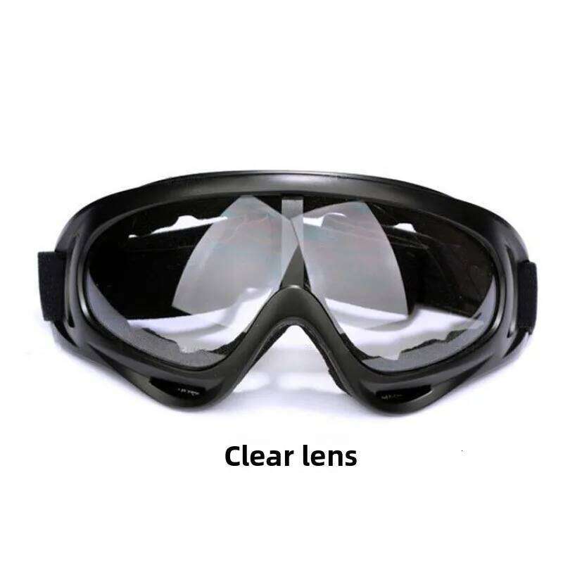 with Mask Cycling Motorcycle Windproof Goggle Anti-fog Snowboard Snow Goggles Winter Outdoor Sport Skiing Eyewear Z260225