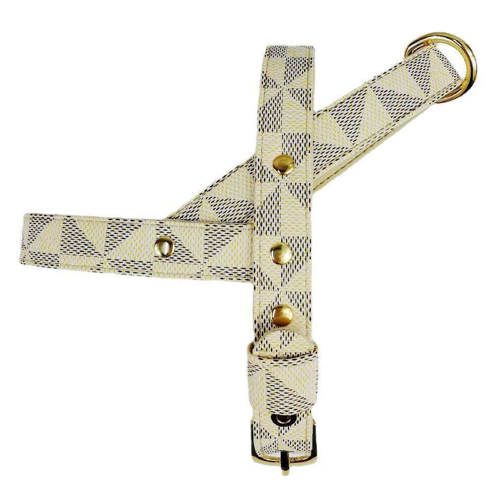 New Quality Necklace Leather Plaid Cat Fighting Dog Collar Pet Supplies