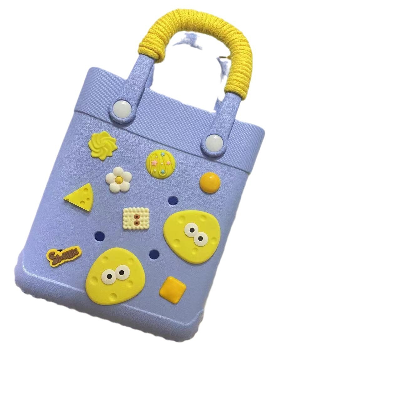 DIY hole bag accessories gold series chain shoe charms beach bag high-end hot-selling accessories250702