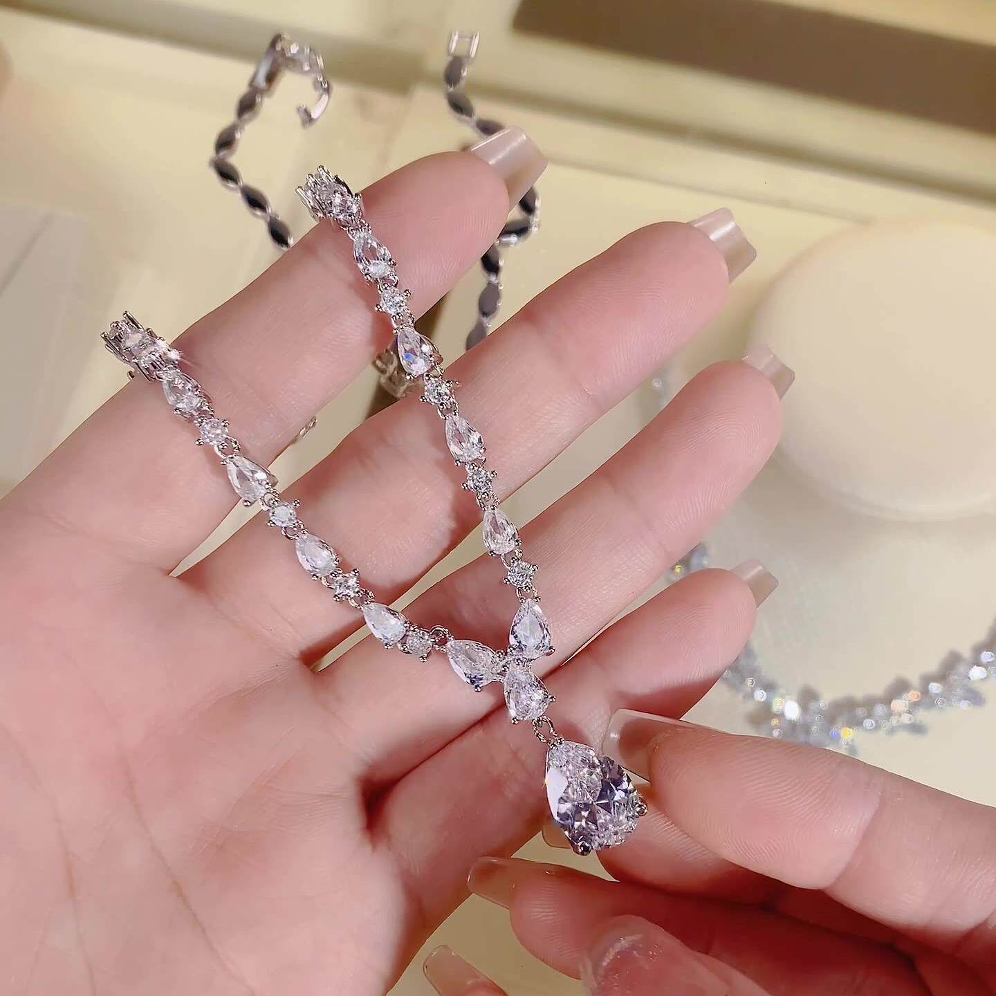 janekelly 4pcs Bridal Zirconia Full Jewelry Sets For Women Party Dubai Nigeria CZ Crystal Wedding Jewelry Sets 250430