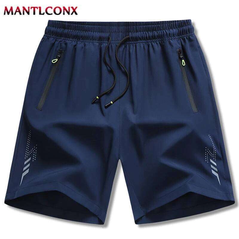 Thin Quick Dry Running Sports Men Summer New Men's Shorts Gym Fitness Joggers Bottom Black Board Short Pants Man M-4XL H260226
