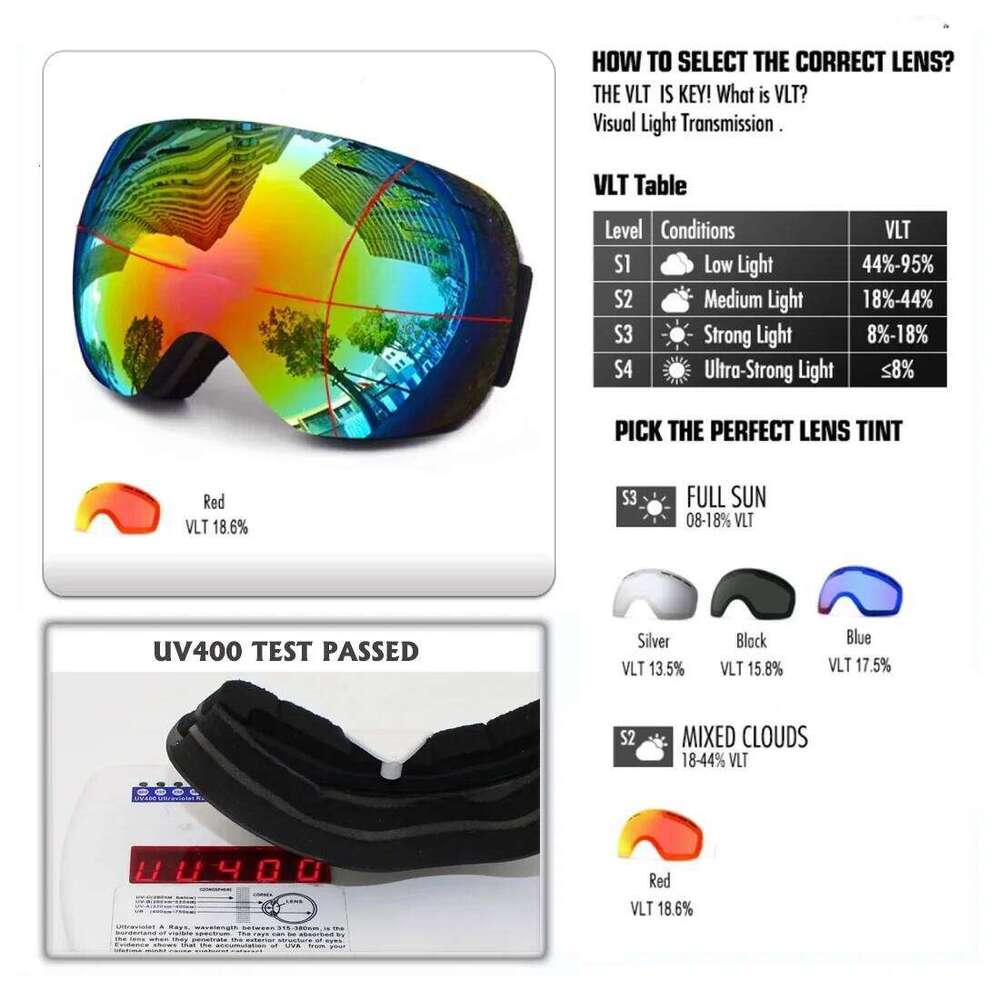 2025 Hot sales Motocross-Style ski UV400 Safety Cycling for Biking Racing ATV Running-Climbing snow goggles road cycling Z260225