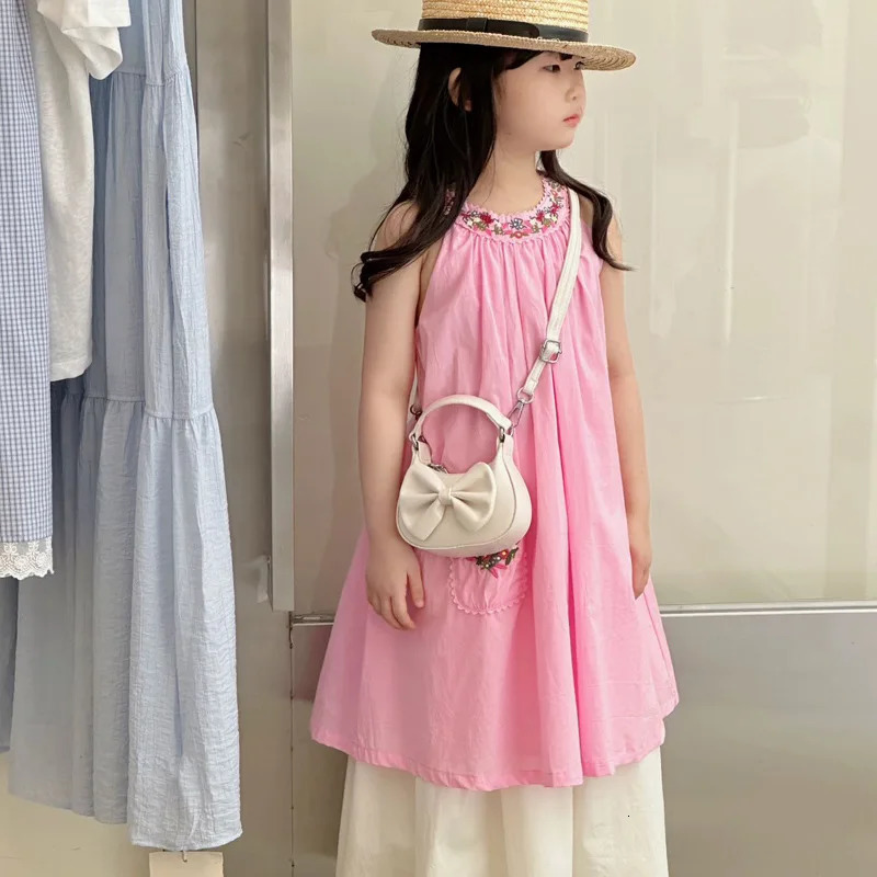 2026 Kids Girls Cute Bowknot Handbag Fashion Crossbody Bag Detachable Strap Mini Shoulder for Children Stylish Purse 260311