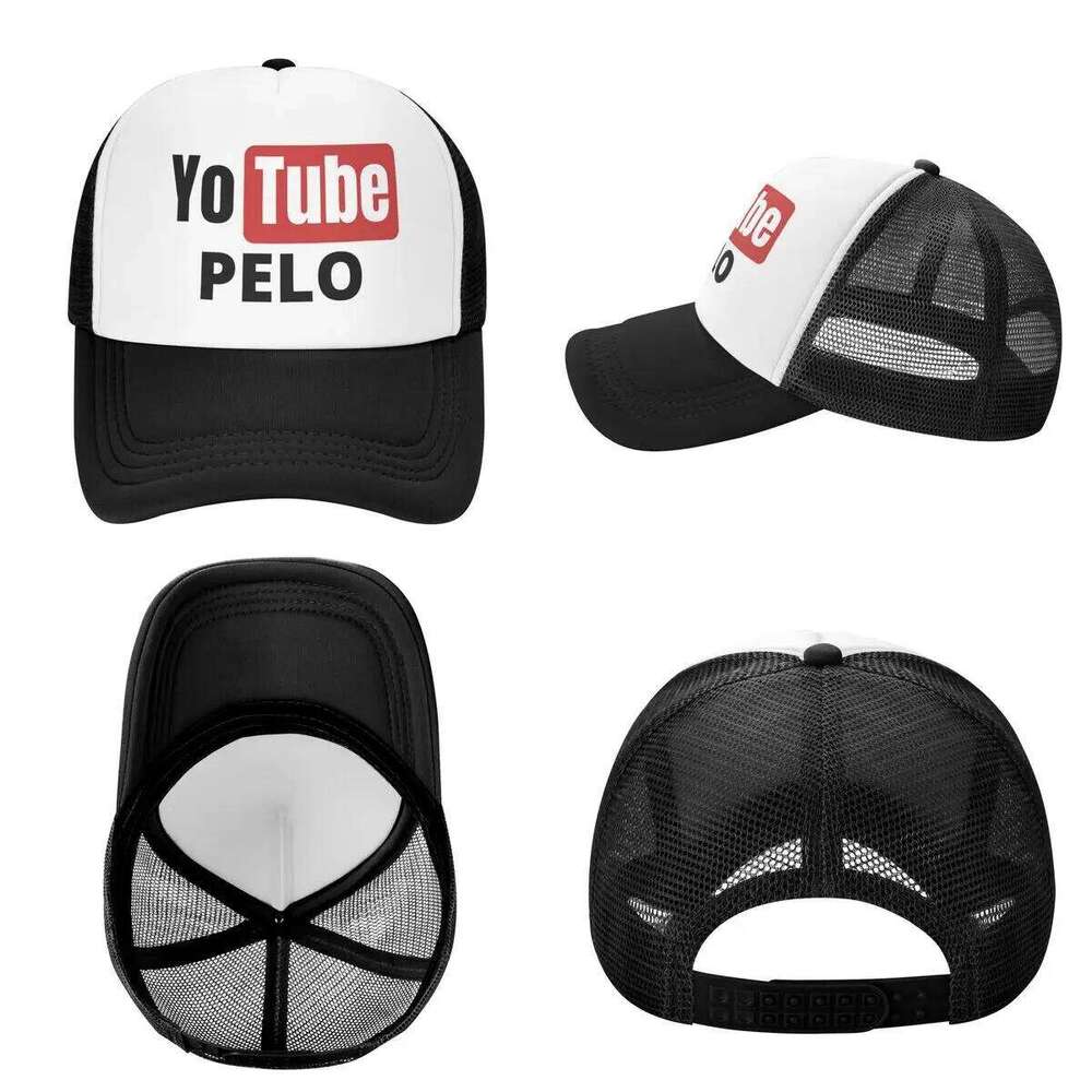Yo Tube Pelo Cap Casual Mesh Caps Adjustable Hat Hip Hop Summer Unisex Baseball Hats Z260226