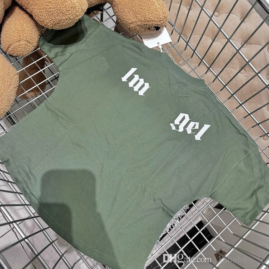 Kids Designer T Shirt Short Sleeve Summer Tshirts Baby Boys Girls Fashion Letter Printed Loose High Quality Childrens T-shirt Top