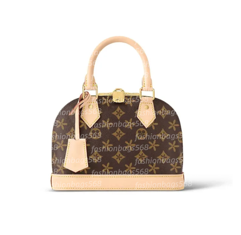 Shell Bag Women Genuine Leather Handbags Top Quality Flower Embossed Shoulder Bags With Lock Crossbody shoulder bag 56