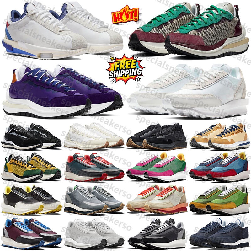 Free Shipping Designer sacai sacais waffle vaporwaffle sneakers Shoes chaussure schuhe for mens womens schoenen men women trainers Zapato Plate-forme luxury