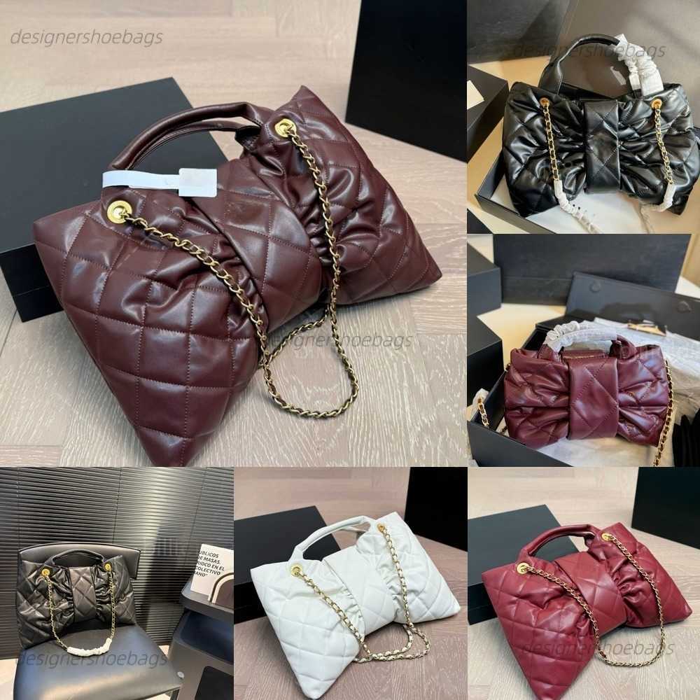 Evening Bags New 25k Bow Tie Bag Designer Bag Handbags Fashion Shoulder Bag Ladies Bowknot Dinner Bags Velvet Handbag Chain Single-shoulder Butterfly Bow Bag