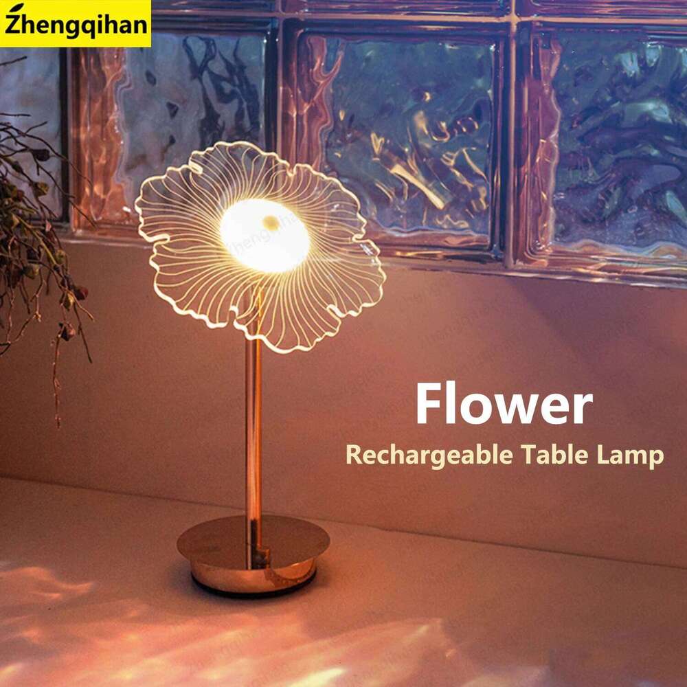 LED Table Touch Sensor USB Rechargeable Portable Bedroom Night Light Wireless Reading Lamp Restaurant Hotel Bar H260225