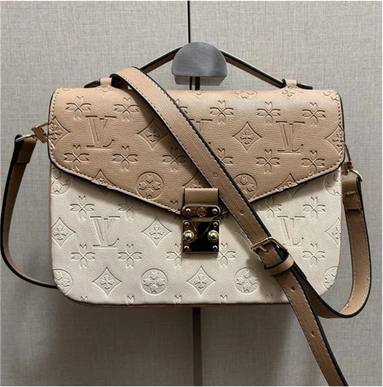 luxurys designers crossbody bag pochette metis Women handbag messenger bags oxidizing leather elegant shoulder bags Purse Crossbody bags A8 AA