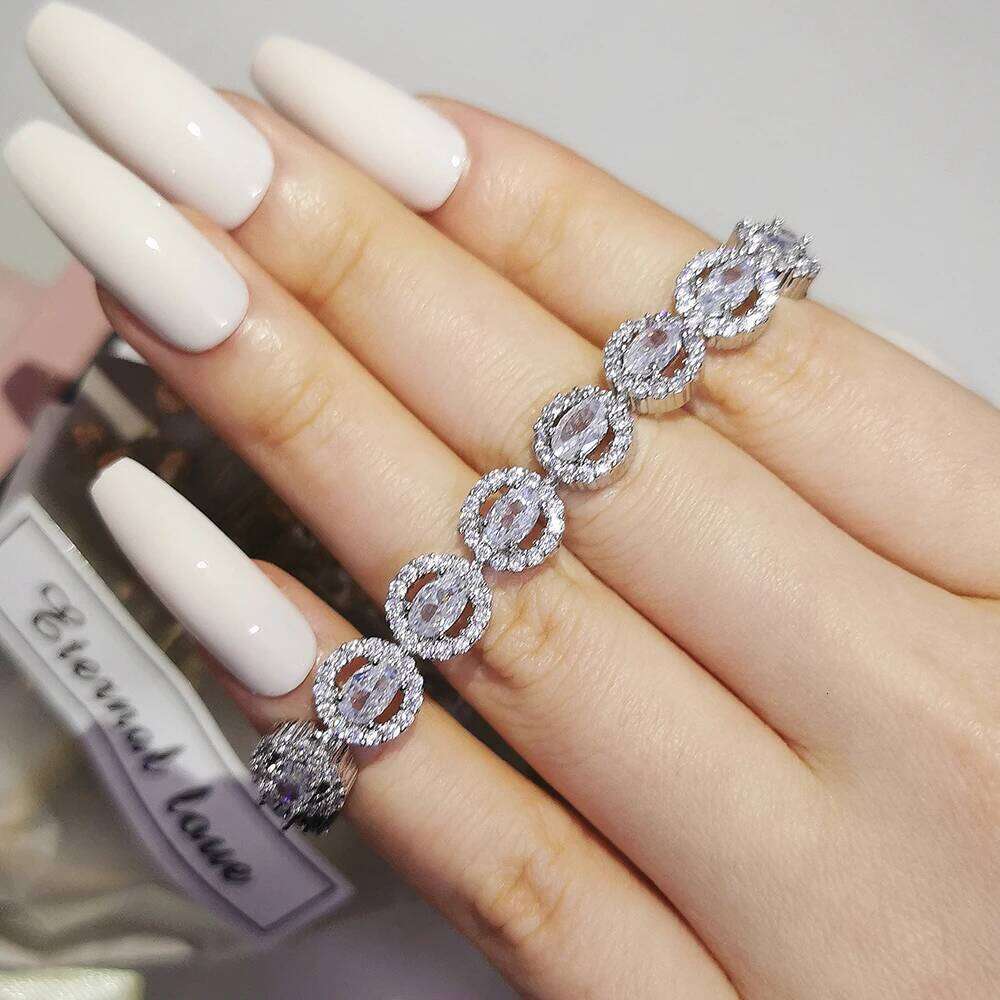 fashion princess bracelet bangle for women anniversary gift jewelry wholesale s7190 Z260225