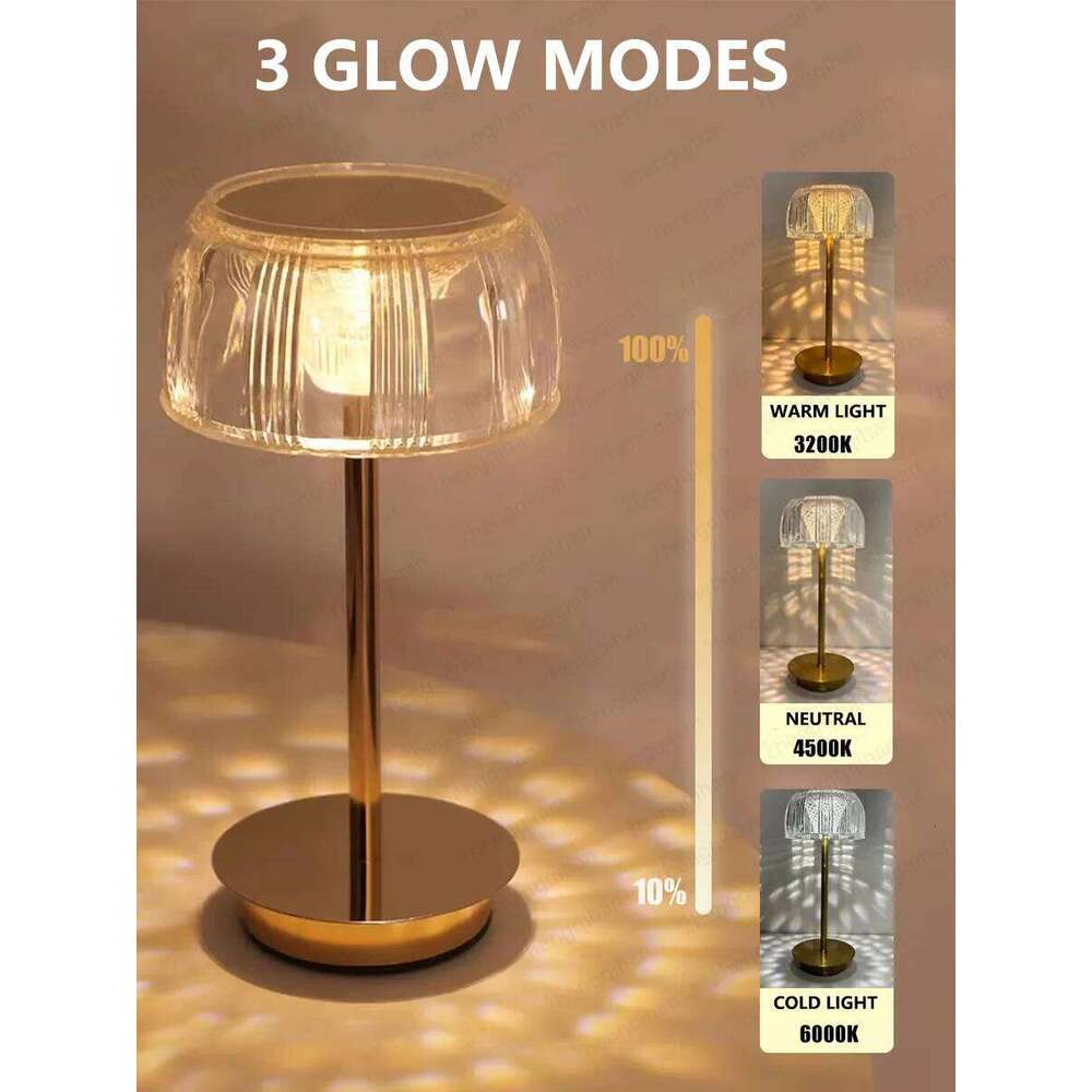 LED Table Touch Sensor USB Rechargeable Portable Bedroom Night Light Wireless Reading Lamp Restaurant Hotel Bar H2602251