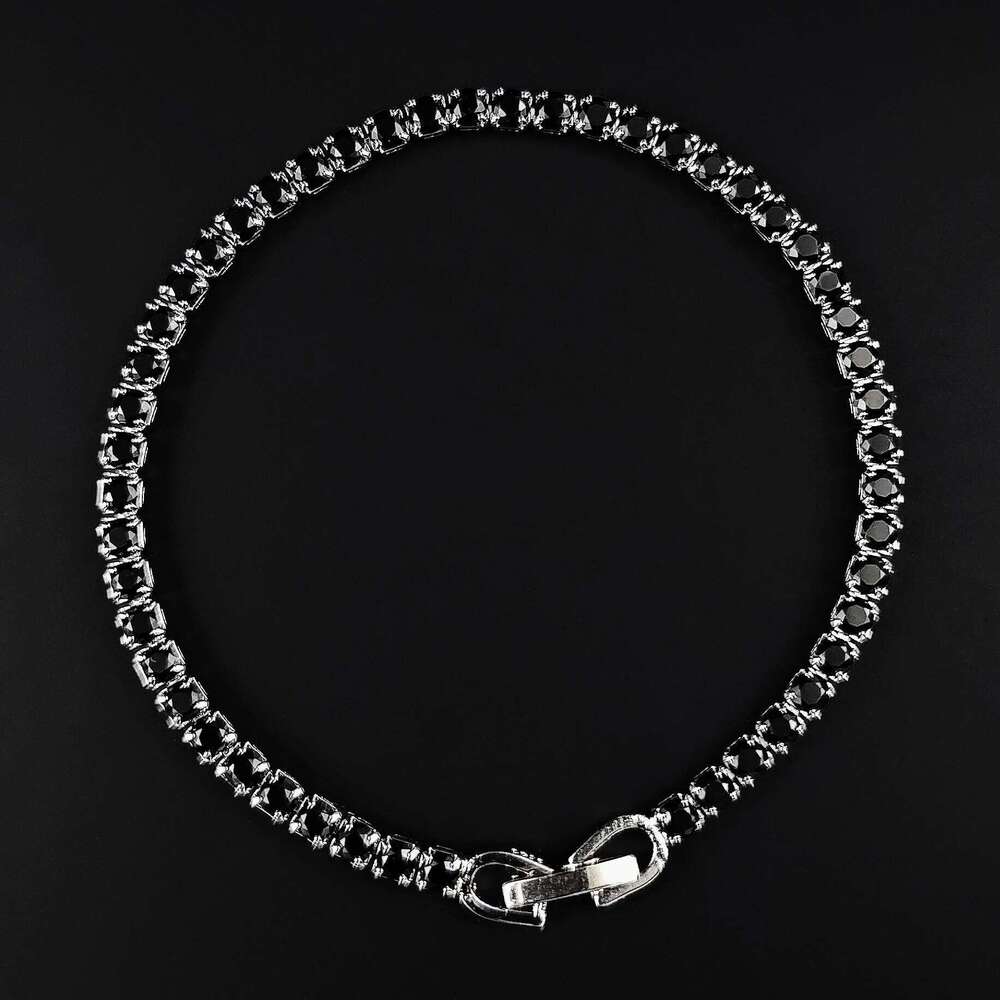 2024 New Arrival Luxury Round black color on hand Bracelet Bangle For Women Anniversary Gift Jewelry Bulk Sell S5787 Z260225