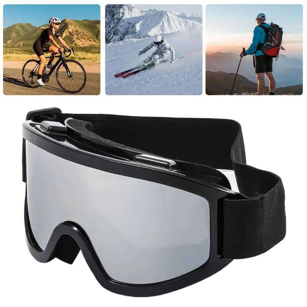 Winter Outdoor SKI Goggles Adult anti-fog Snowboard Skiing One-piece large-frame Windproof Motorcycle Sun Glasses Z260225