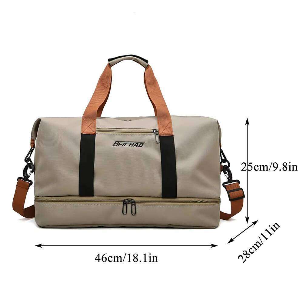 Travel Handbag Sports for Women Men Duffle bag Sport Workout Gym Swim Crossbody Shoulder Bag with Shoe Compartment H260225