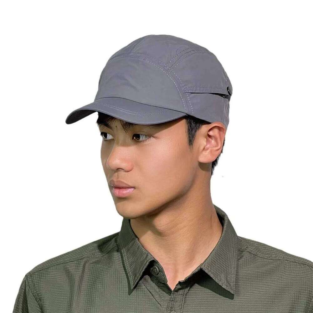 Thin Tooling Baseball Military Fan Hat Short Cap Outdoor Quick Drying Camping Worker men's Summer Z260226