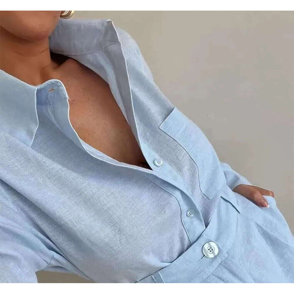 2026 new elegant summer autumn women's designer short sleeved round neck shirt loose shorts 2-piece set