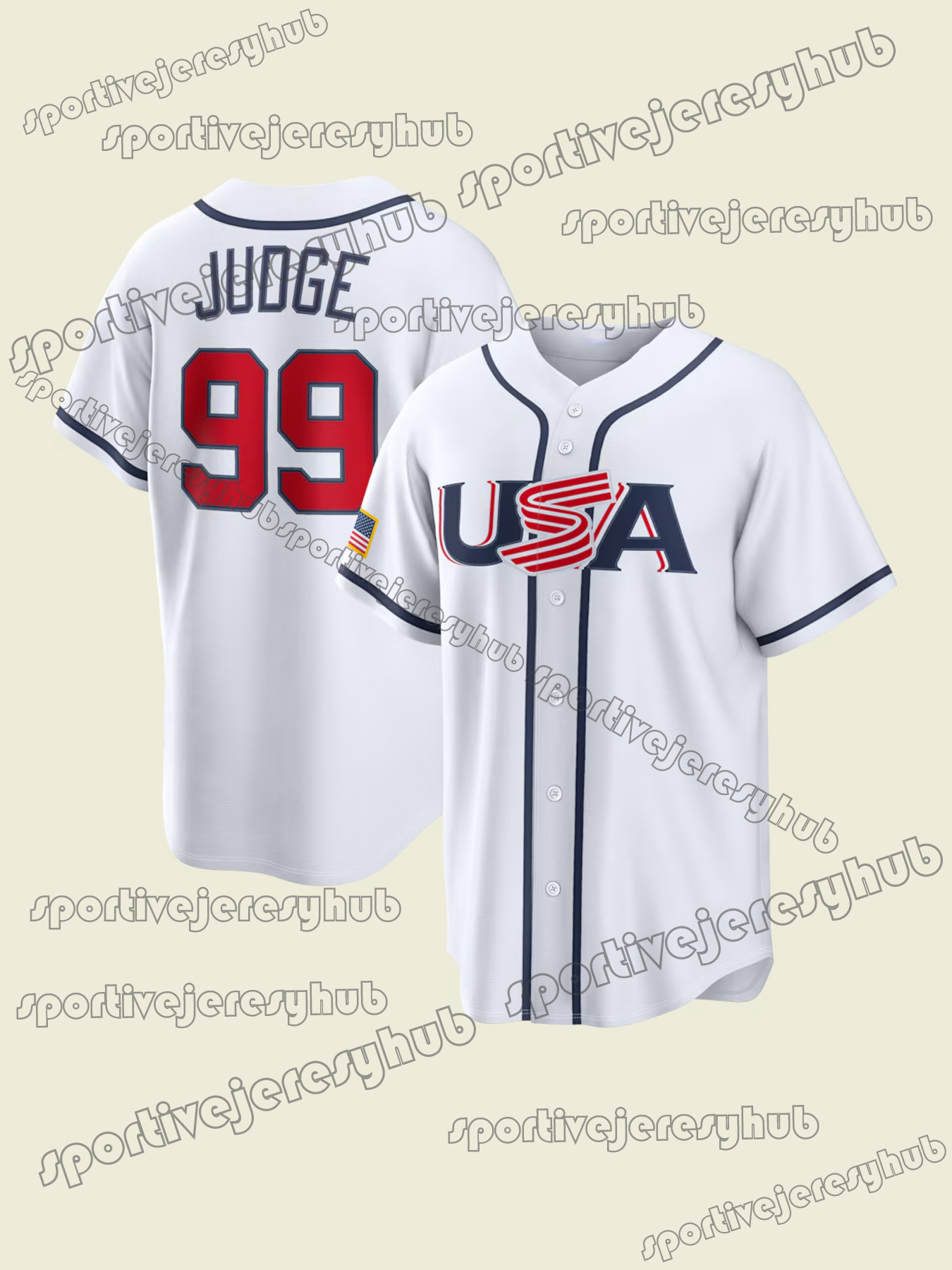 Custom Baseball Jersey Stitched Judge Raleigh Witt Jr. Skenes Skubal Crow-Armstrong Schwarber Bregman Ryan Smith McLean Buxton Turang Webb Carroll Whe
