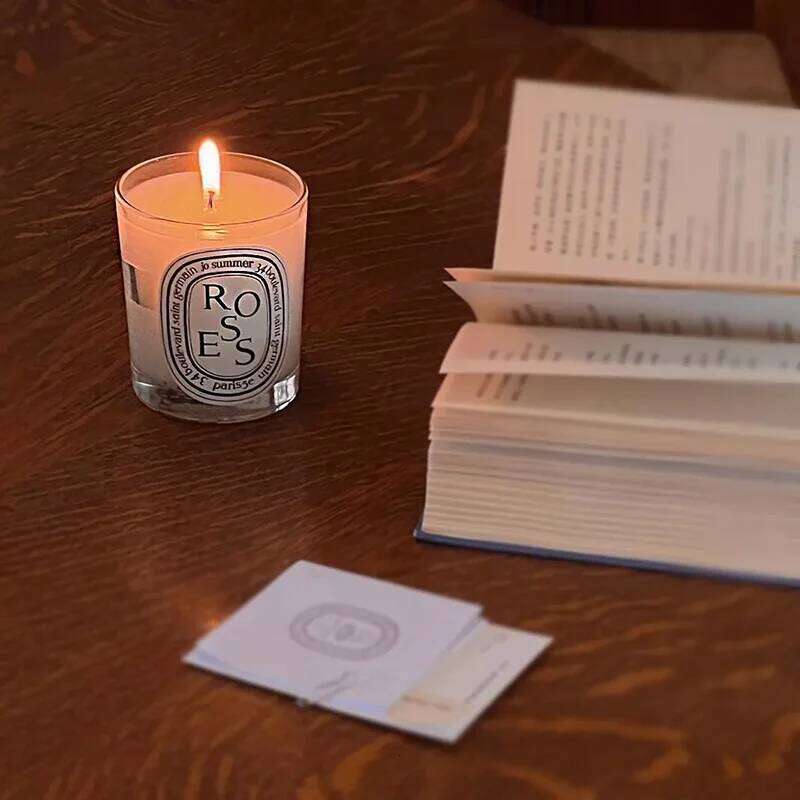 Classic black cup aromatherapy candle, multiple fragrances, 180g candle can burn for about 50 hours. W260226