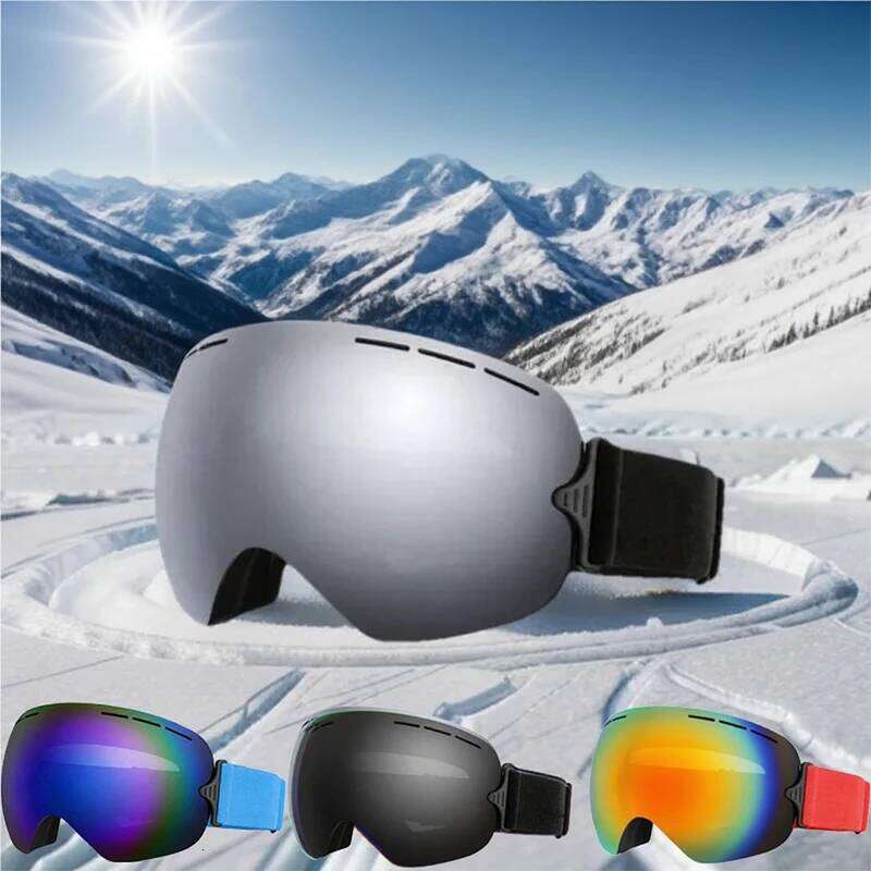 Ski Cycling Wind Goggles Protection Glasses for Men Womens Snowboard Practice Alpine Skis Outdoor Adventures Z260225