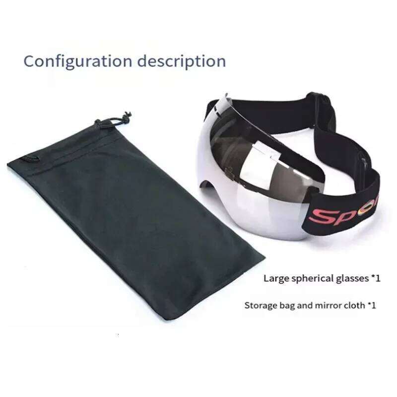 Anti Fog Ski Goggles Men Women Double Lens Snowboard Glasses with UV Protection Wide View for Winter Sports Z260225