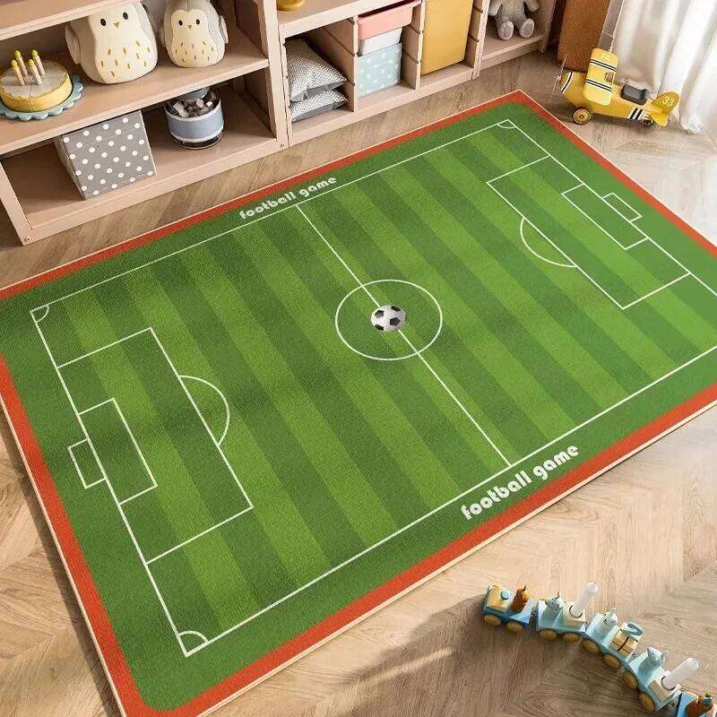 Soccer Football Field Carpet Rug for Bedroom Living Room Home Sofa Decoration,Children Play Game Large Decor Floor Mat Gift INS W260226