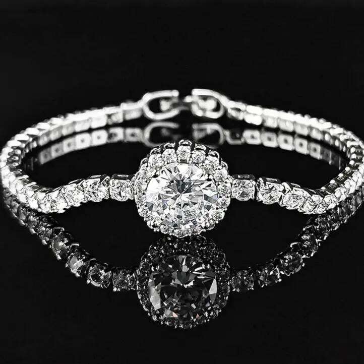 2024 new fashion princess bracelet bangle for women anniversary gift jewelry wholesale s8242 Z260225