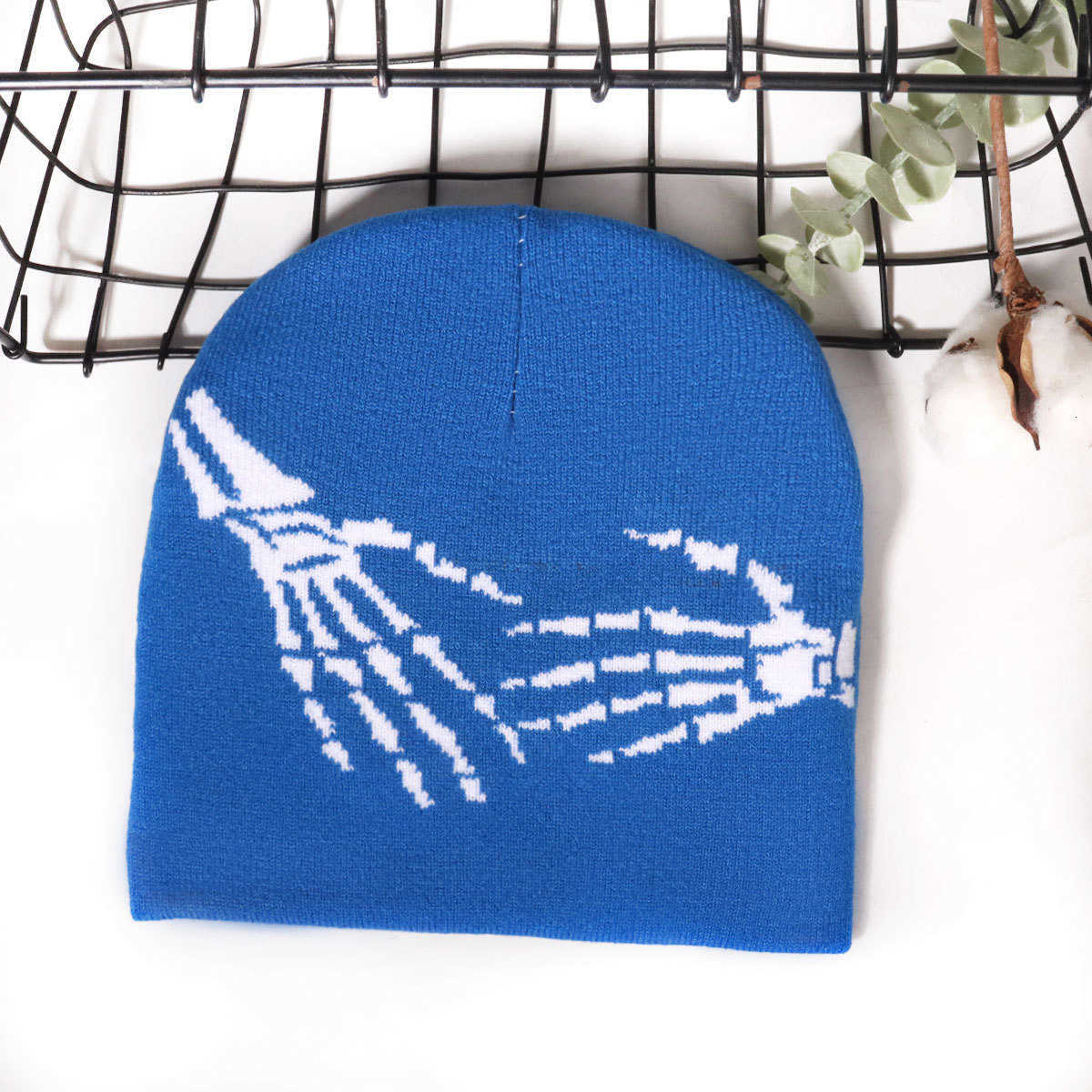 Men and Women Outdoor Street Personality Casual Hip Hop Trend Acrylic Jacquard Warm Knitted Hat S260225