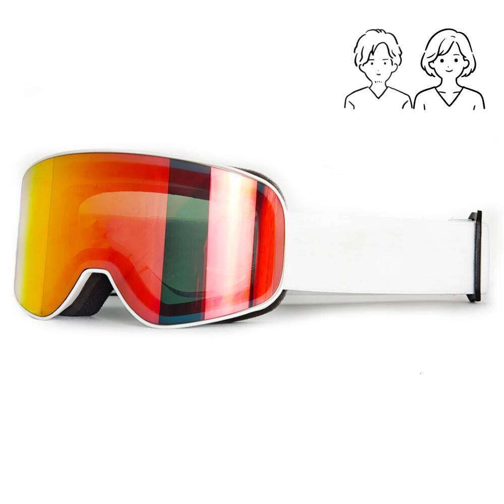 Breathable Dustproof Snow Goggles High Definition Lenses Windproof Sandproof Protective Skiing Equipment Men Women Snowboard Z260225