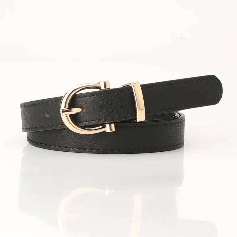Women's Belt Trend Needle Buckle Casual Genuine Soft Paired with Jeans PU Cheap Multiple Colors Available Y260225