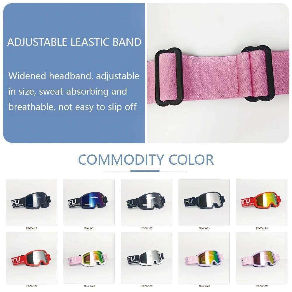 FBFU Christmas Gifts Ski Goggles 2025 - Men Women Windbreak Ventilate, Winter Anti-Glare Mountain Sports Glasses Z260225