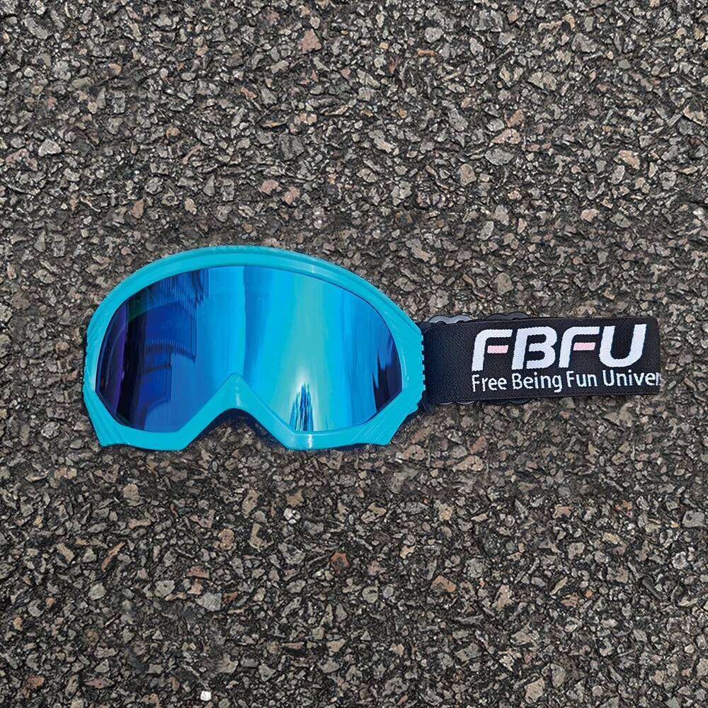 FBFU Winter Ski Equipment Glasses Anti Fog All Day Windbreak Anti-Glare for Man Woman Children Outdoor Sport Z260225