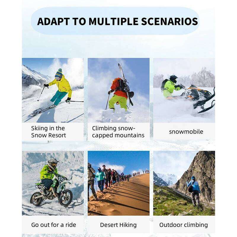 Ski Cycling Wind Goggles Protection Glasses for Men Womens Snowboard Practice Alpine Skis Outdoor Adventures Z260225