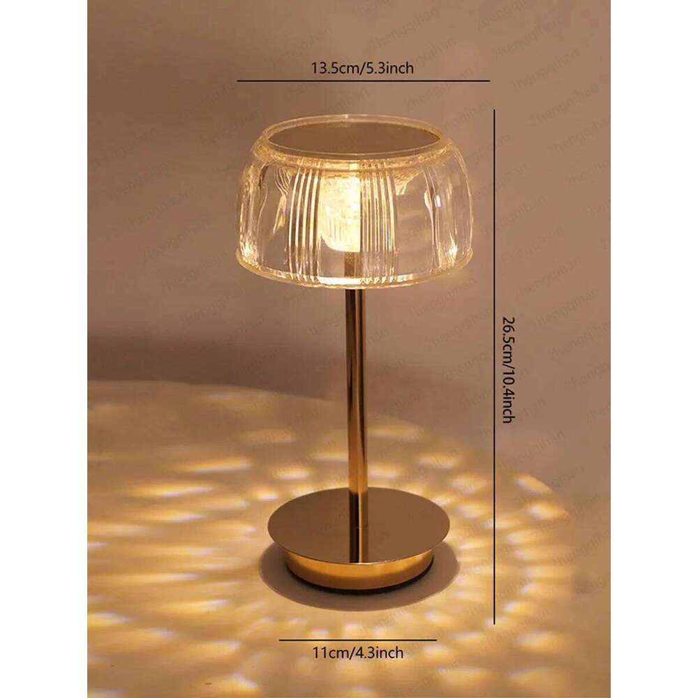 LED Table Touch Sensor USB Rechargeable Portable Bedroom Night Light Wireless Reading Lamp Restaurant Hotel Bar H2602251