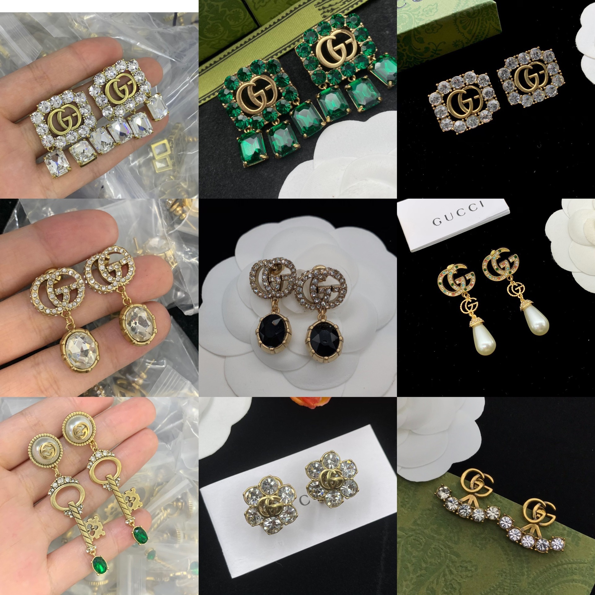 Designer Classic Letter Earrings 18K Gold Luxury Jewelry For Men and Women Wedding, Party, Birthday Gifts guccis guccii gg earrings gucciearrings K2UD