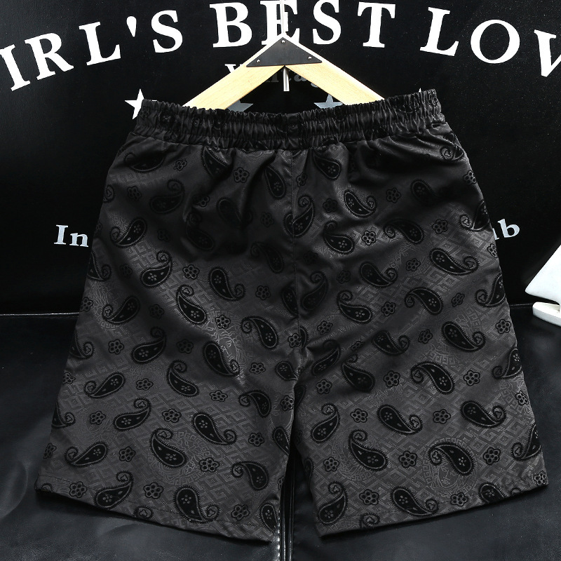 2026 New Design Printed Knitted Men's Short Pants - Men's Casual Running And Sports Shorts - Men's Five-piece Straight Trousers - Luxur