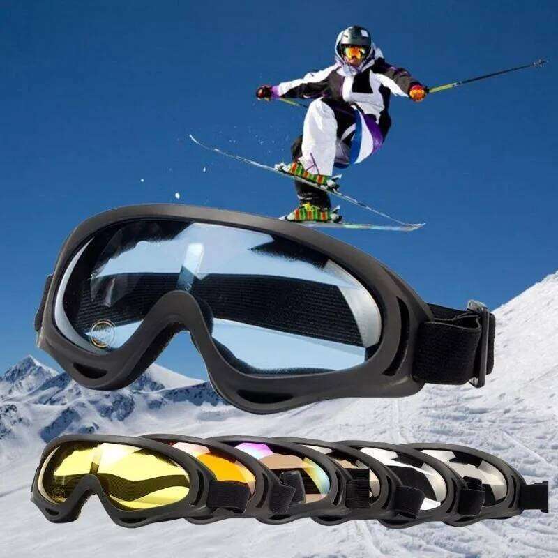 Skiing Sunglasses Cycling Motorcycle UV400 Shades Men Unisex Anti Ultraviolet Goggles Fashion Korean Retro Windproof Eyewear Z260225