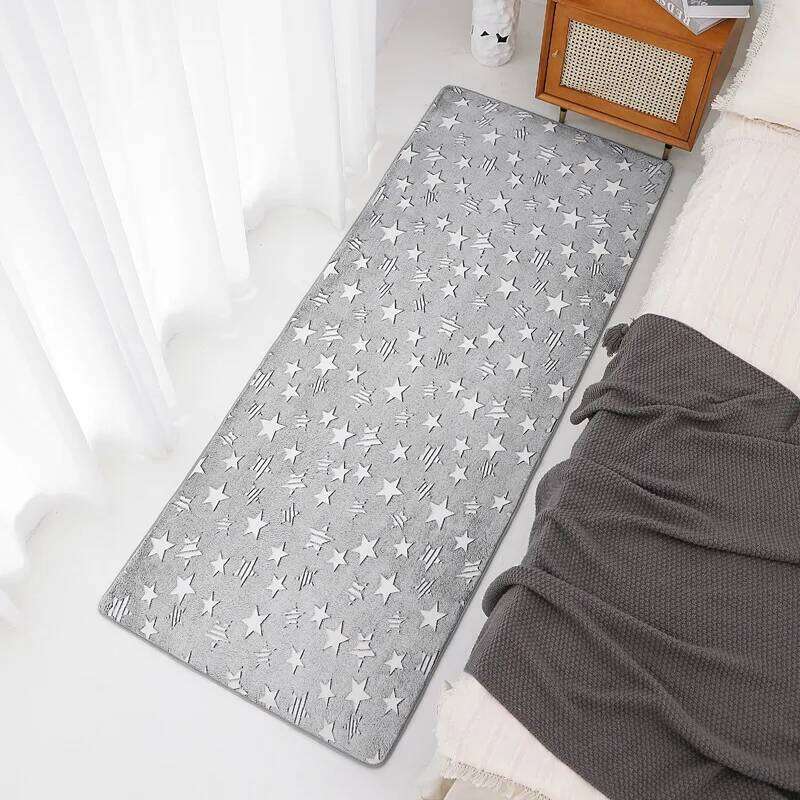 Luminous Carpet For Living Plush Soft Children Kids Bed Room Fluffy Floor Carpets Bedside Anti Slip Rug Sofa Glow Mat W260226