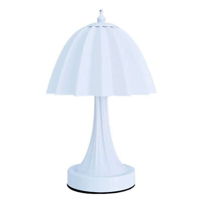 Cream Wind Table American Study Bedroom Sleep Bedside Lamp Atmosphere Luxury Remote Control Night Light Retro Gift H260225