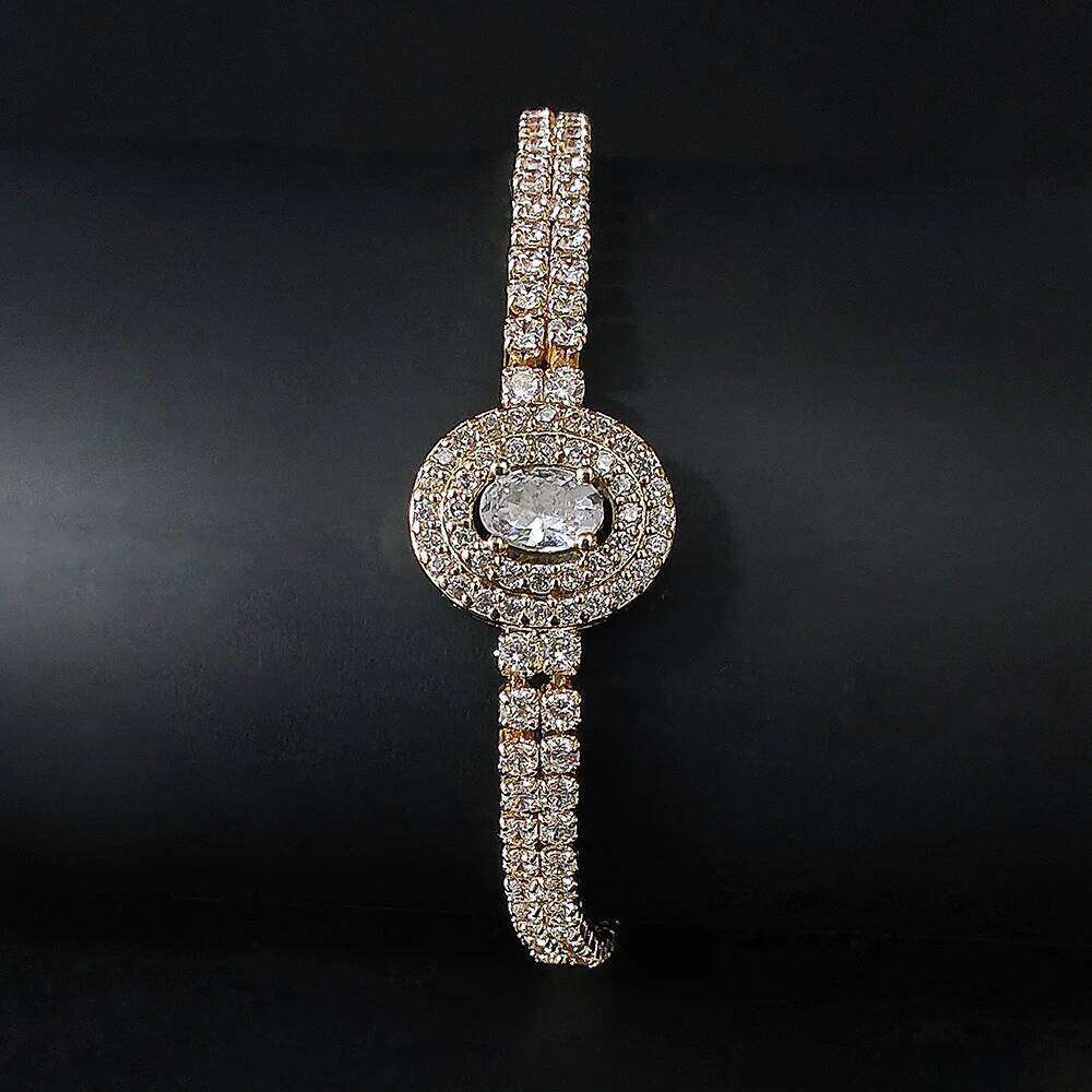 2023 new gold color princess bracelet bangle for women anniversary gift jewelry wholesale moonso s8249 Z260225