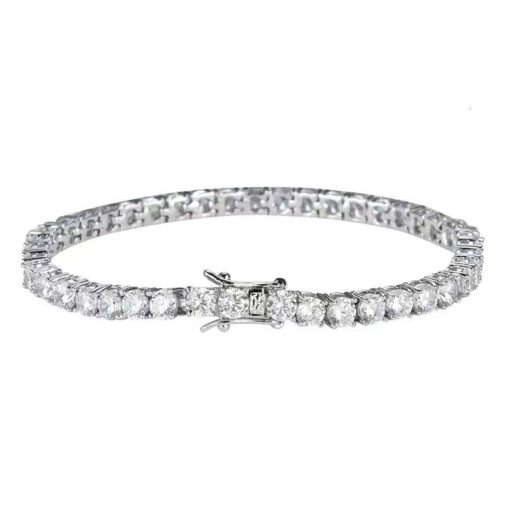 Elegant Gold/Silver Zircon Crystal Cubic Zirconia Jewelry Rhinestone Bangle Tennis Bracelet Women Z260225